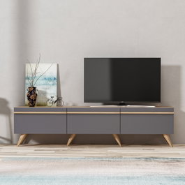 Hanah Home Amsterdam Soporte para TV Antracita